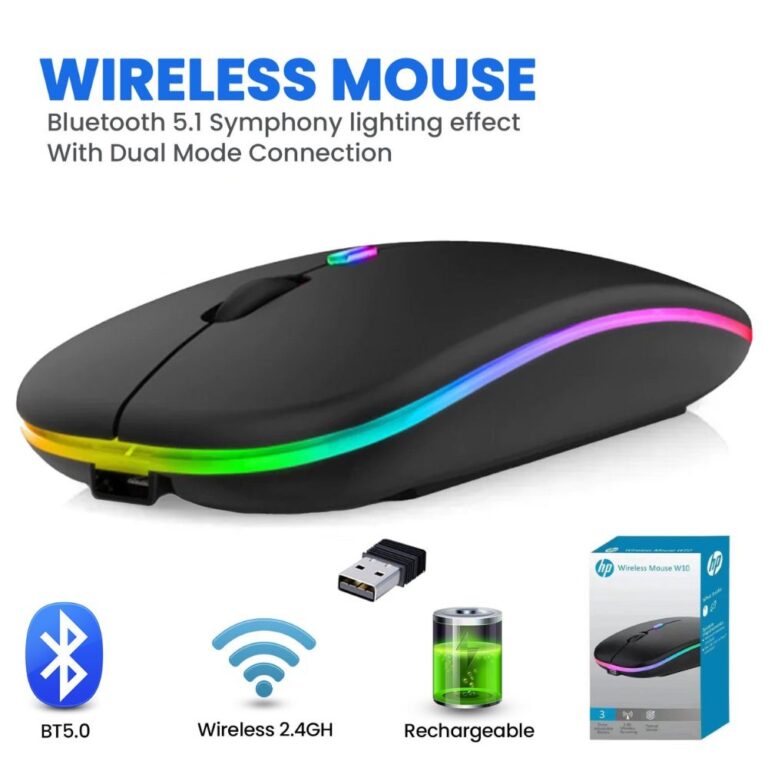 W10 Rechargeable Bluetooth Wireless Mouse
