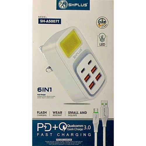 SHPLUS 6-in-1 Charger SH-A5007T