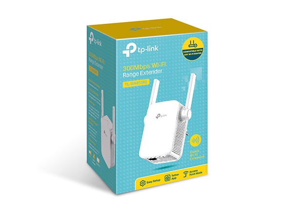 TP-Link WiFi Range Extender 300Mbps 2×2 MIMO – TL-WA855RE