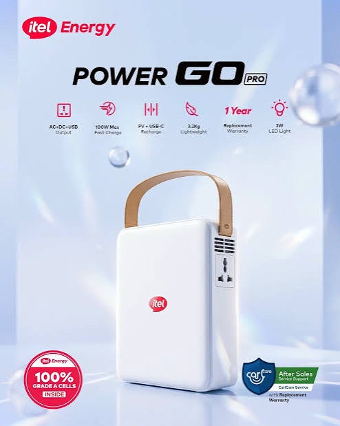 Itel Power Go Pro 100,000mAh 320Wh Power Bank
